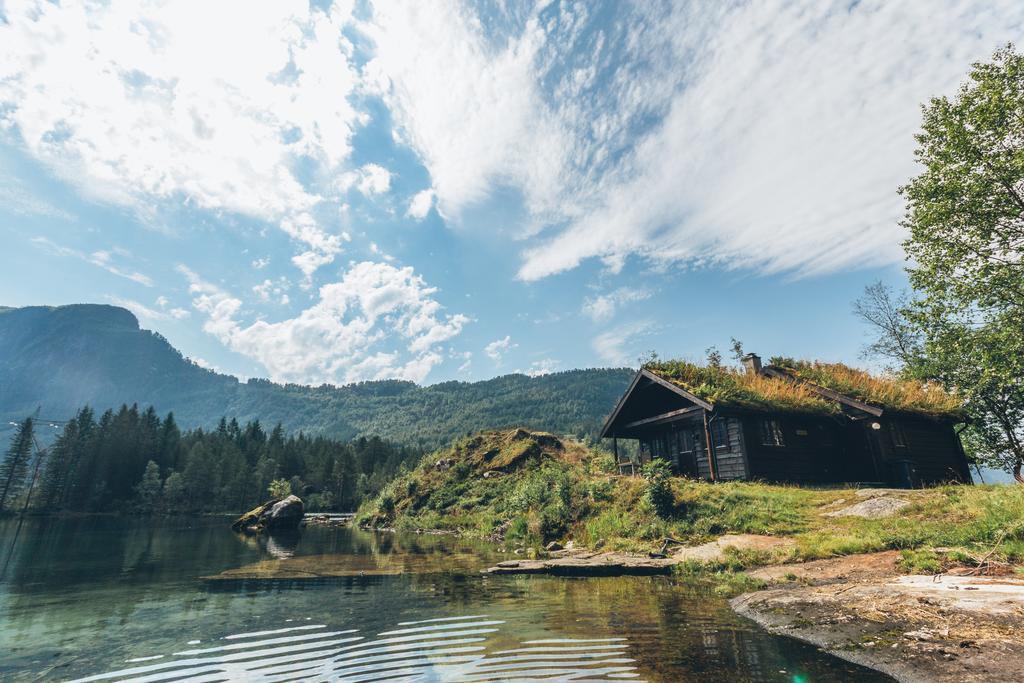 Villa Strandbu à Viksdalen Extérieur photo